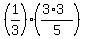 %281%2F3%29%28%283%2A3%29%2F5%29