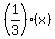 %281%2F3%29%28x%29