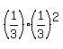 %281%2F3%29%2A%281%2F3%29%5E2