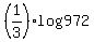 %281%2F3%29%2A+log+972