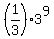 %281%2F3%29%2A3%5E9