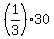 %281%2F3%29%2A30