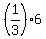 %281%2F3%29%2A6