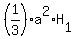 %281%2F3%29%2Aa%5E2%2AH%5B1%5D