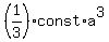 %281%2F3%29%2Aconst%2Aa%5E3