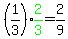 %281%2F3%29%2Agreen%282%2F3%29=2%2F9