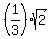 %281%2F3%29%2Asqrt%282%29