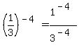 %281%2F3%29%5E%28-4%29+=+1%5E%28-4%29%2F3%5E%28-4%29