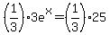 %281%2F3%293e%5Ex=%281%2F3%2925