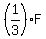 %281%2F3%29F