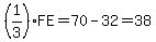 %281%2F3%29FE=70-32=38