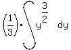 %281%2F3%29int%28y%5E%283%2F2%29%2Cdy%29
