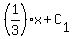 %281%2F3%29x%2BC%5B1%5D