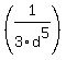 %281%2F3d%5E5%29
