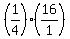 %281%2F4%29%2816%2F1%29