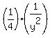 %281%2F4%29+%2A%281%2Fy%5E2%29