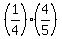 %281%2F4%29+%2A+%284%2F5%29