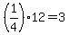 %281%2F4%2912=3