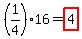%281%2F4%2916+=+highlight%284%29