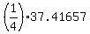 %281%2F4%2937.41657