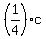 %281%2F4%29c