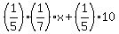 %281%2F5%29%281%2F7%29x+%2B+%281%2F5%2910%29