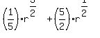 %281%2F5%29%2Ar%5E%283%2F2%29%2B%285%2F2%29%2Ar%5E%281%2F2%29