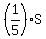 %281%2F5%29S