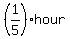 %281%2F5%29hour