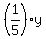 %281%2F5%29y