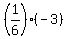 %281%2F6%29%2A%28-3%29
