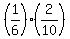 %281%2F6%29%2A%282%2F10%29