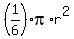 %281%2F6%29%2Api%2Ar%5E2