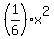 %281%2F6%29%2Ax%5E2