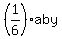 %281%2F6%29aby