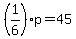 %281%2F6%29p=45