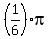 %281%2F6%29pi