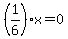 %281%2F6%29x+=+0