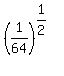 %281%2F64%29%5E%281%2F2%29