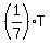 %281%2F7%29%2AT
