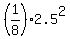 %281%2F8%29%2A2.5%5E2