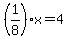 %281%2F8%29%2Ax=4