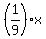 %281%2F9%29%2Ax