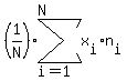 %281%2FN%29%2Asum%28x%5Bi%5D%2An%5Bi%5D%2C+i=1%2CN%29