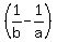 %281%2Fb-1%2Fa%29