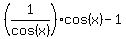%281%2Fcos%28x%29%29cos%28x%29-1