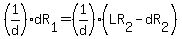 %281%2Fd%29dR%5B1%5D=%281%2Fd%29%28LR%5B2%5D-dR%5B2%5D%29