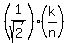 %281%2Fsqrt%282%29%29%2A%28k%2Fn%29