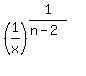 %281%2Fx%29%5E%281%2F%28n-2%29%29