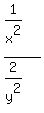 %281%2Fx%5E2%29%2F%282%2Fy%5E2%29%29